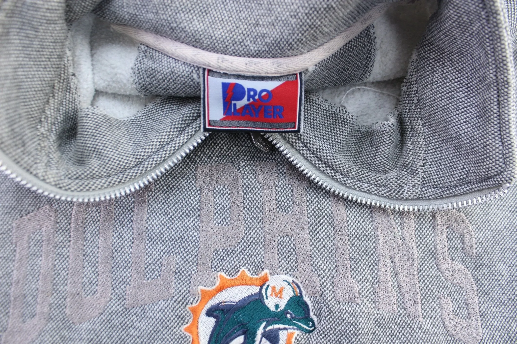 90's Miami Dolphins Embroidered Pro Player Pullover