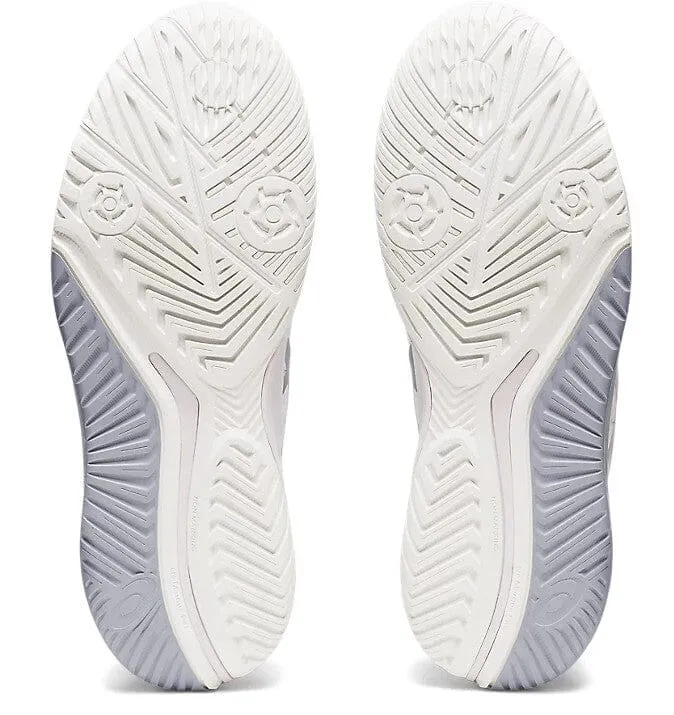 Asics Gel Resolution 9 Women's Tennis Shoes Wide(D) White/Pure Silver