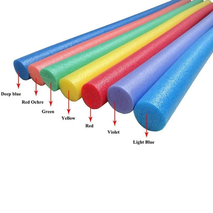 Blindfolded Strike Stick Swimming Stick Buoyancy Stick Foam Stick EPE Pearl Cotton Stick, Random Color Delivery, Size: 150 x 6.5cm (Hollow)