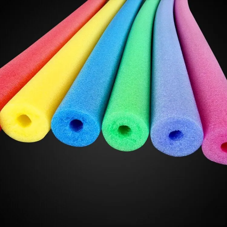 Blindfolded Strike Stick Swimming Stick Buoyancy Stick Foam Stick EPE Pearl Cotton Stick, Random Color Delivery, Size: 150 x 6.5cm (Hollow)