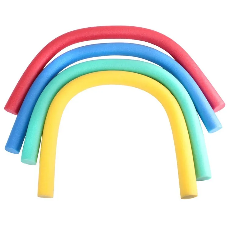 Blindfolded Strike Stick Swimming Stick Buoyancy Stick Foam Stick EPE Pearl Cotton Stick, Random Color Delivery, Size: 150 x 6.5cm (Hollow)