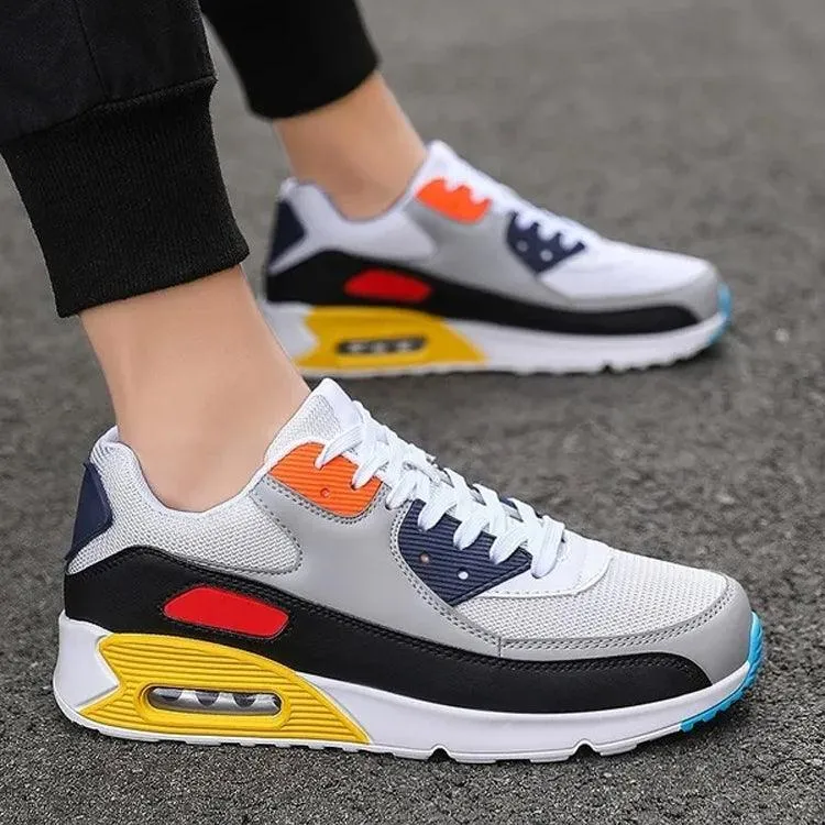 Men's Air Cushion Sneakers for Spring: Casual Sports Shoes for Couples, Series 2