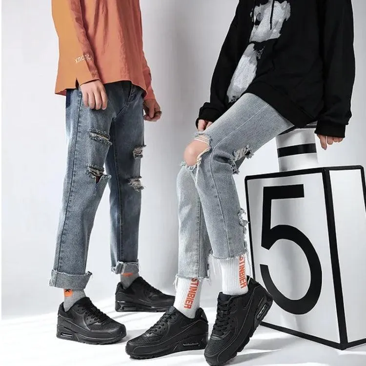 Men's Air Cushion Sneakers for Spring: Casual Sports Shoes for Couples, Series 2